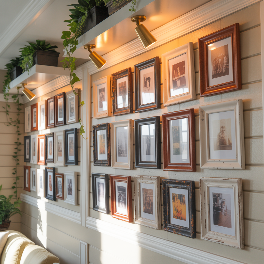 wall picture frame ideas