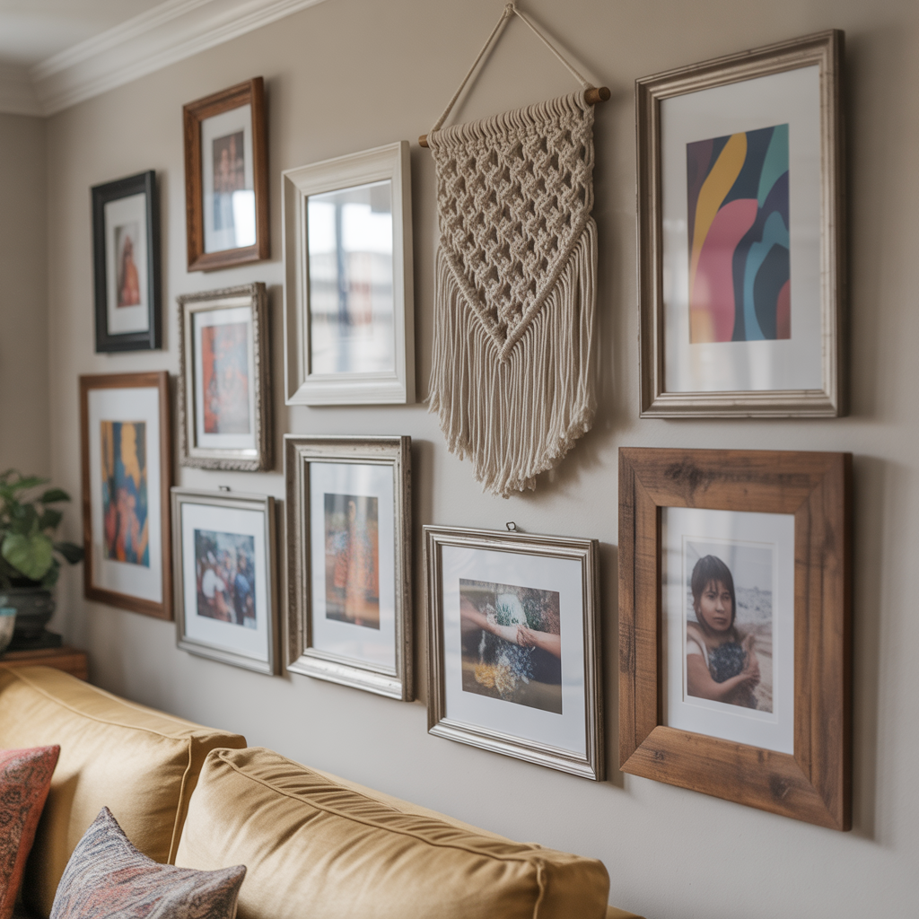 wall picture frame ideas