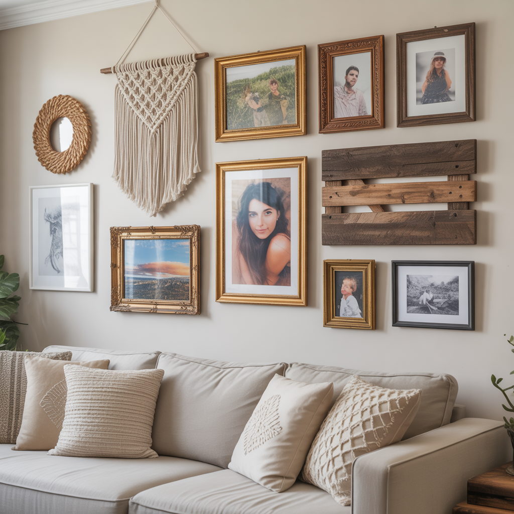 wall picture frame ideas