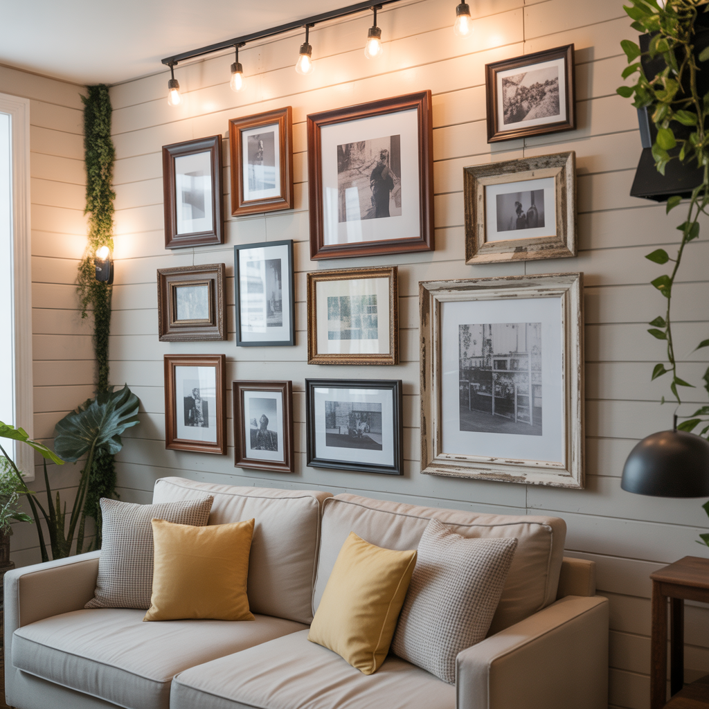 wall picture frame ideas