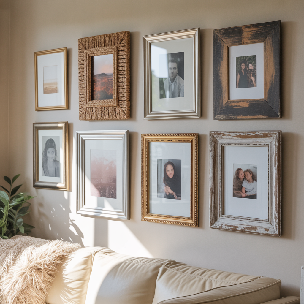 wall picture frame ideas