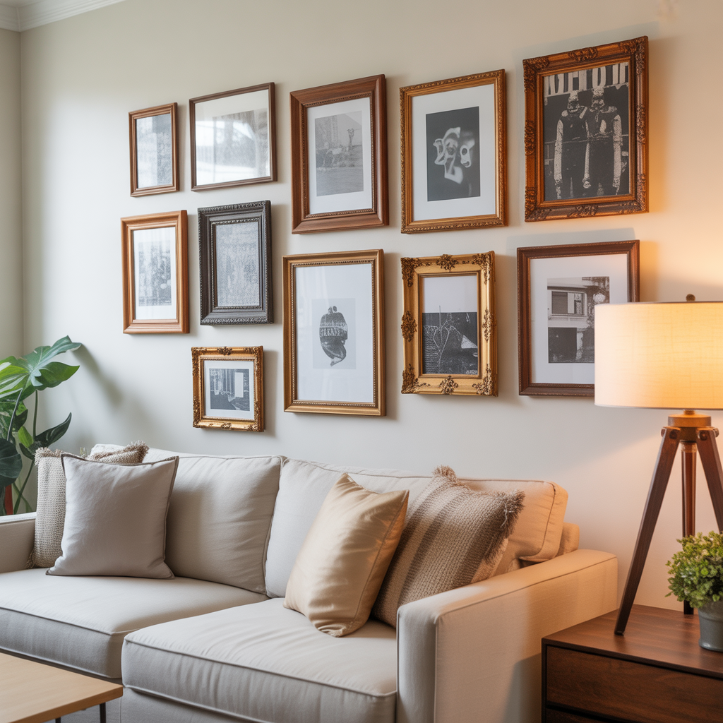 wall picture frame ideas