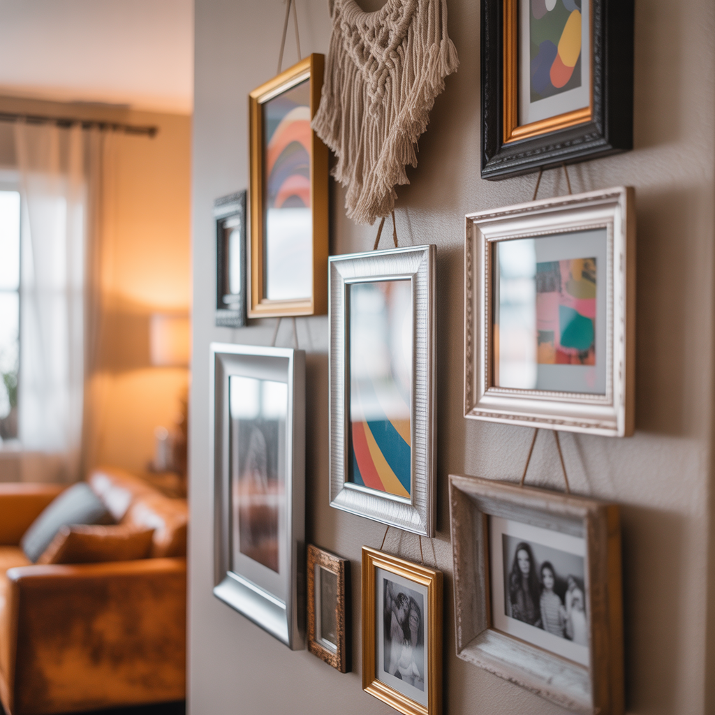 wall picture frame ideas