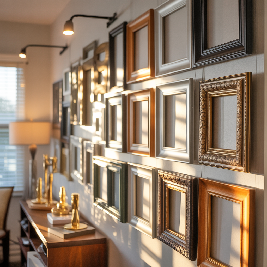 wall picture frame ideas