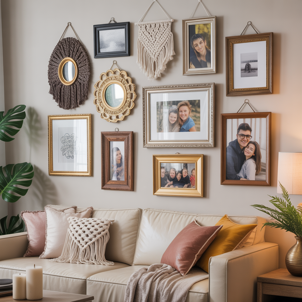 wall picture frame ideas