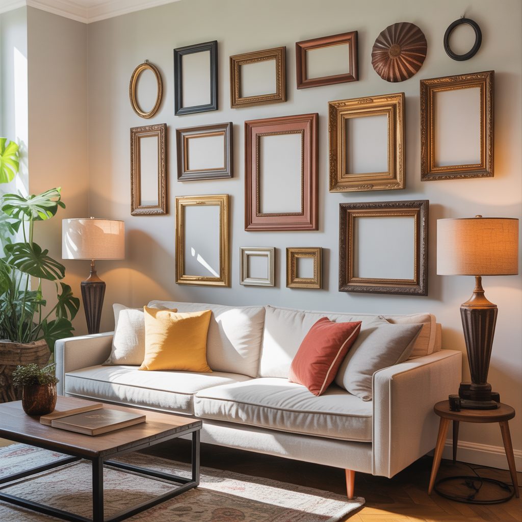 wall picture frame ideas