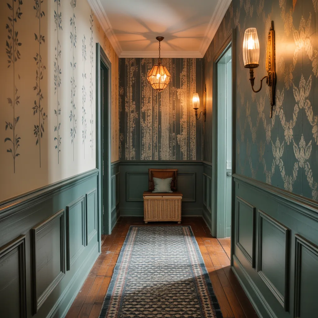 wallpaper ideas hallway