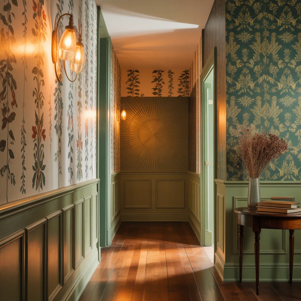 wallpaper ideas hallway