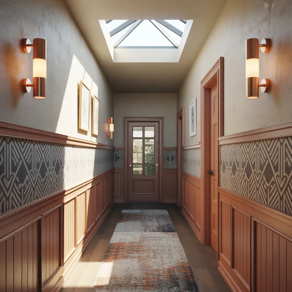 wallpaper ideas hallway