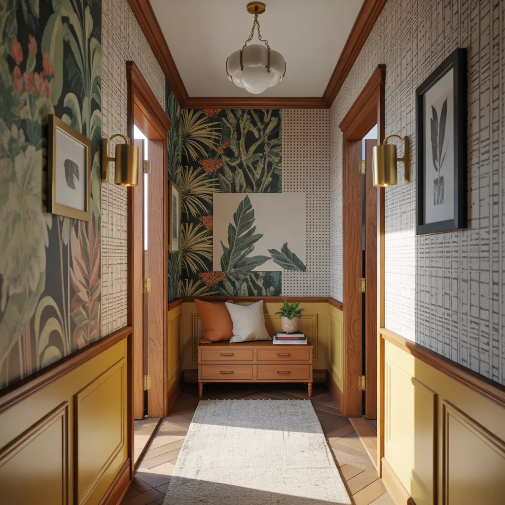 wallpaper ideas hallway