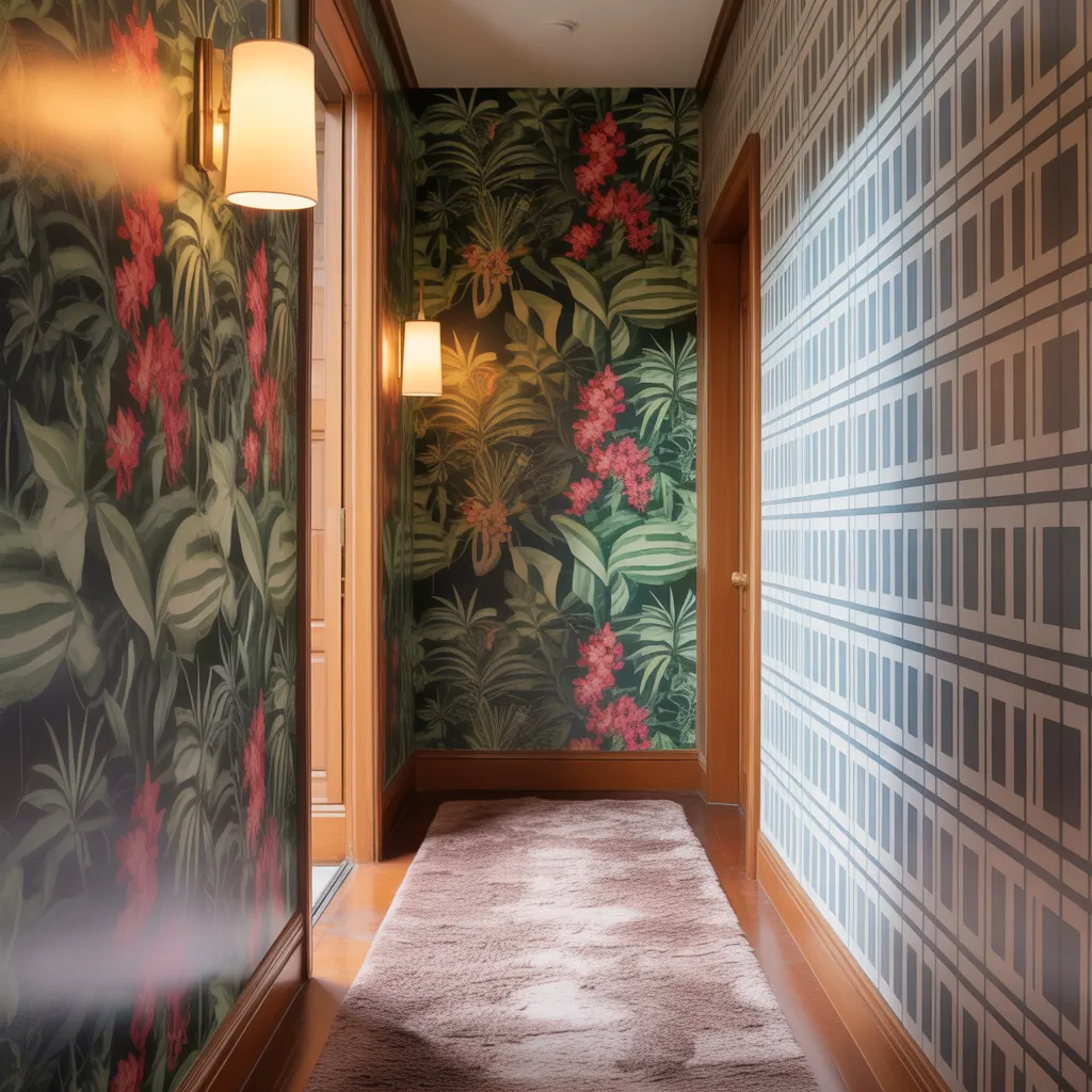 wallpaper ideas hallway
