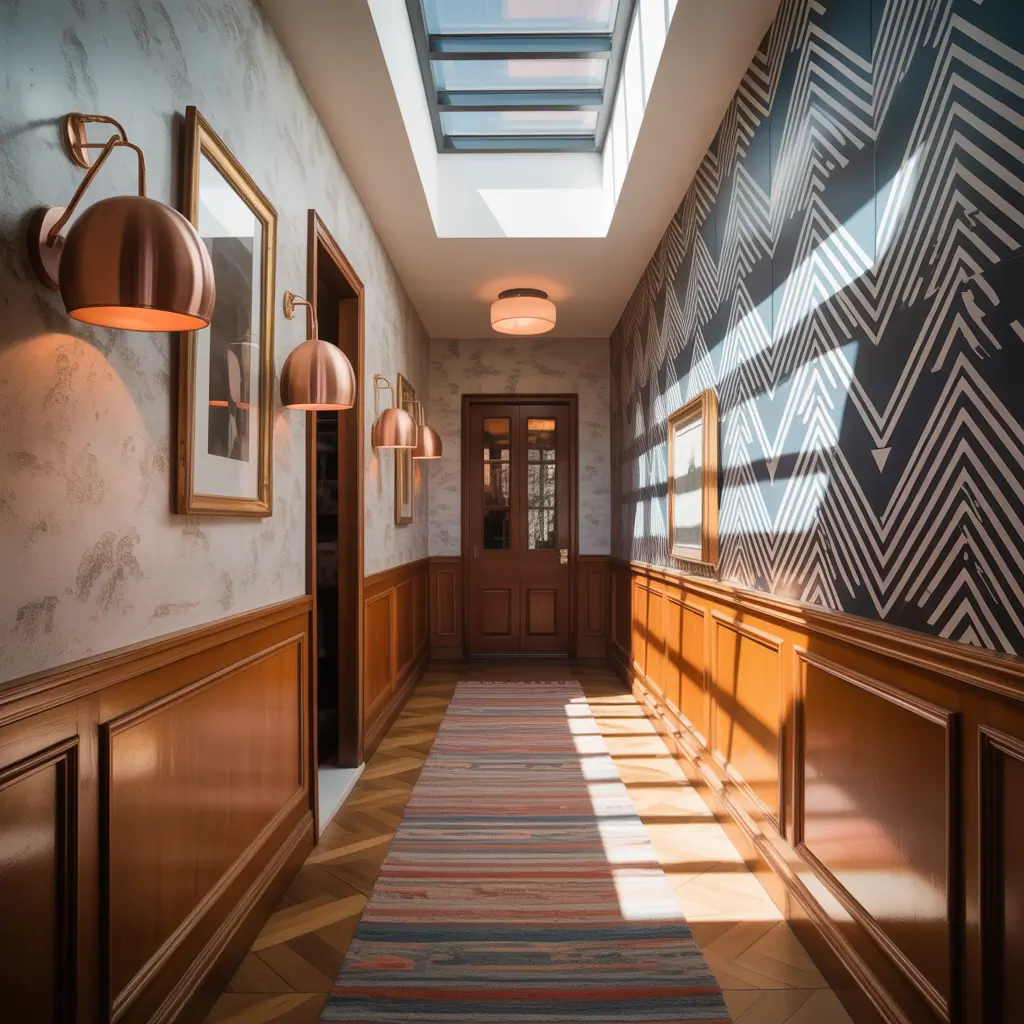 wallpaper ideas hallway