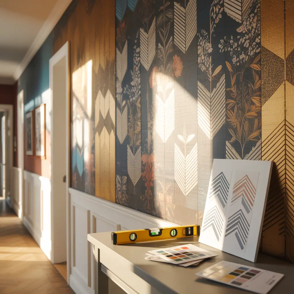 wallpaper ideas hallway