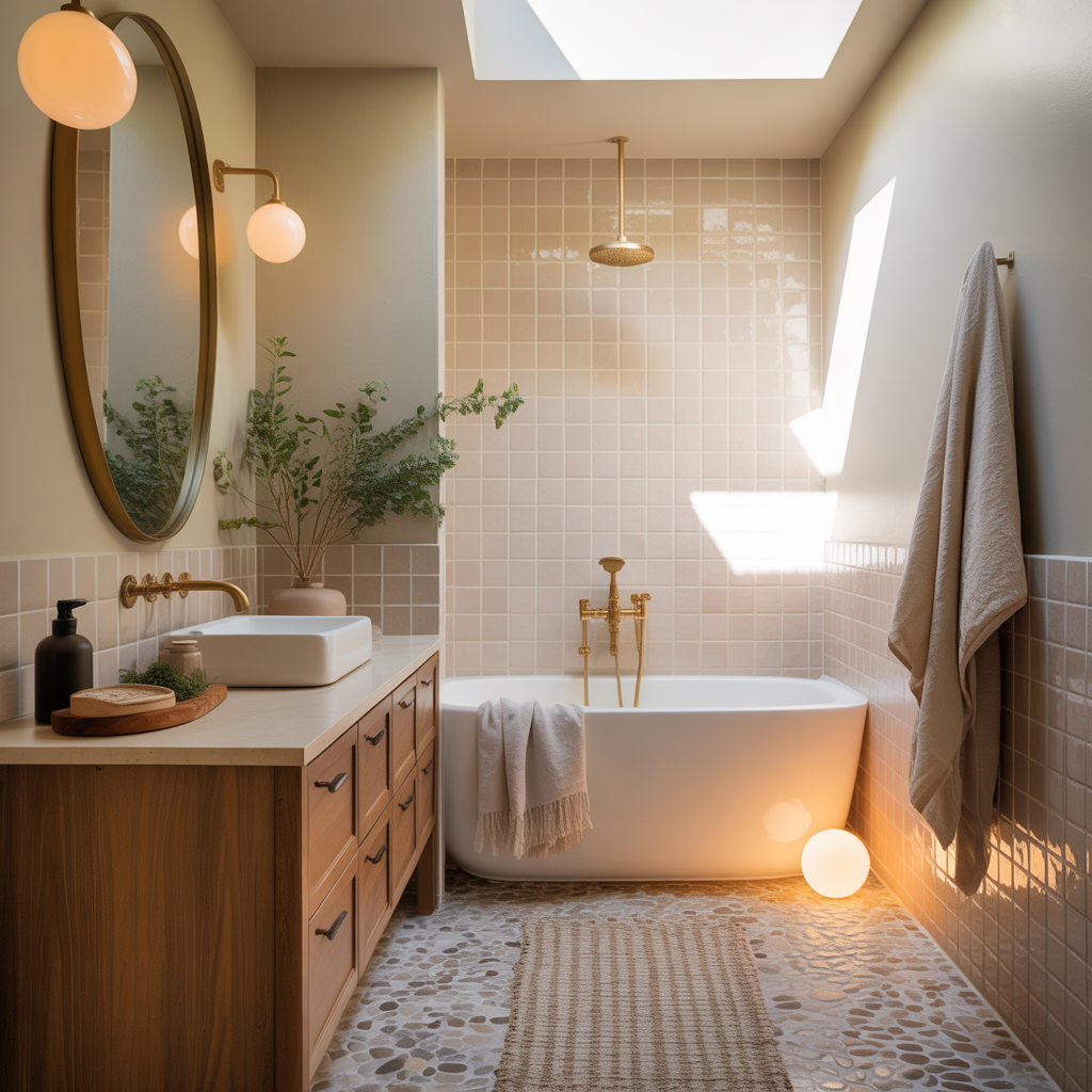 Warm Neutral Bathroom Ideas
