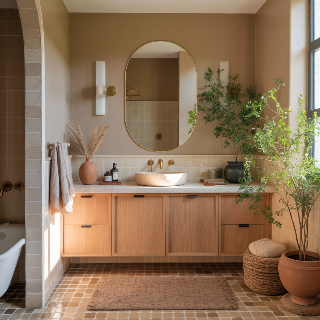 Warm Neutral Bathroom Ideas