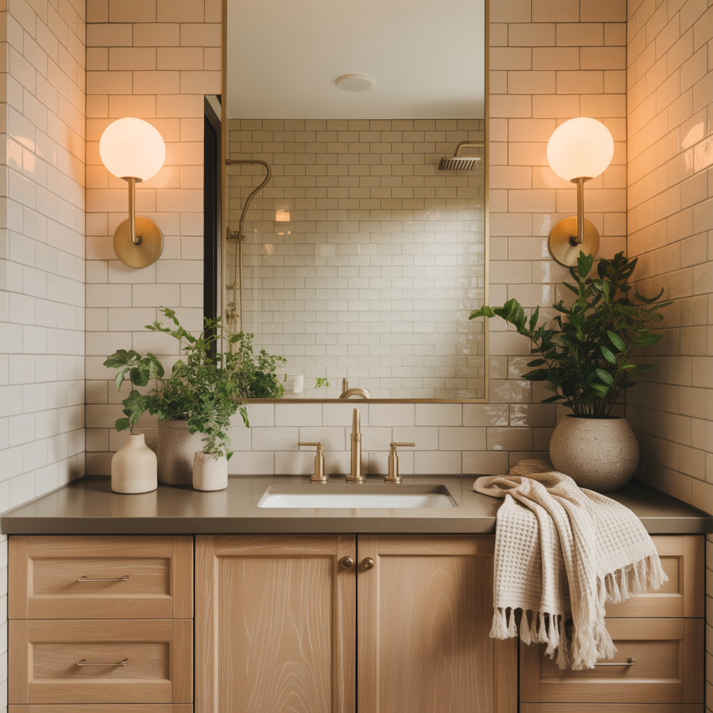 Warm Neutral Bathroom Ideas