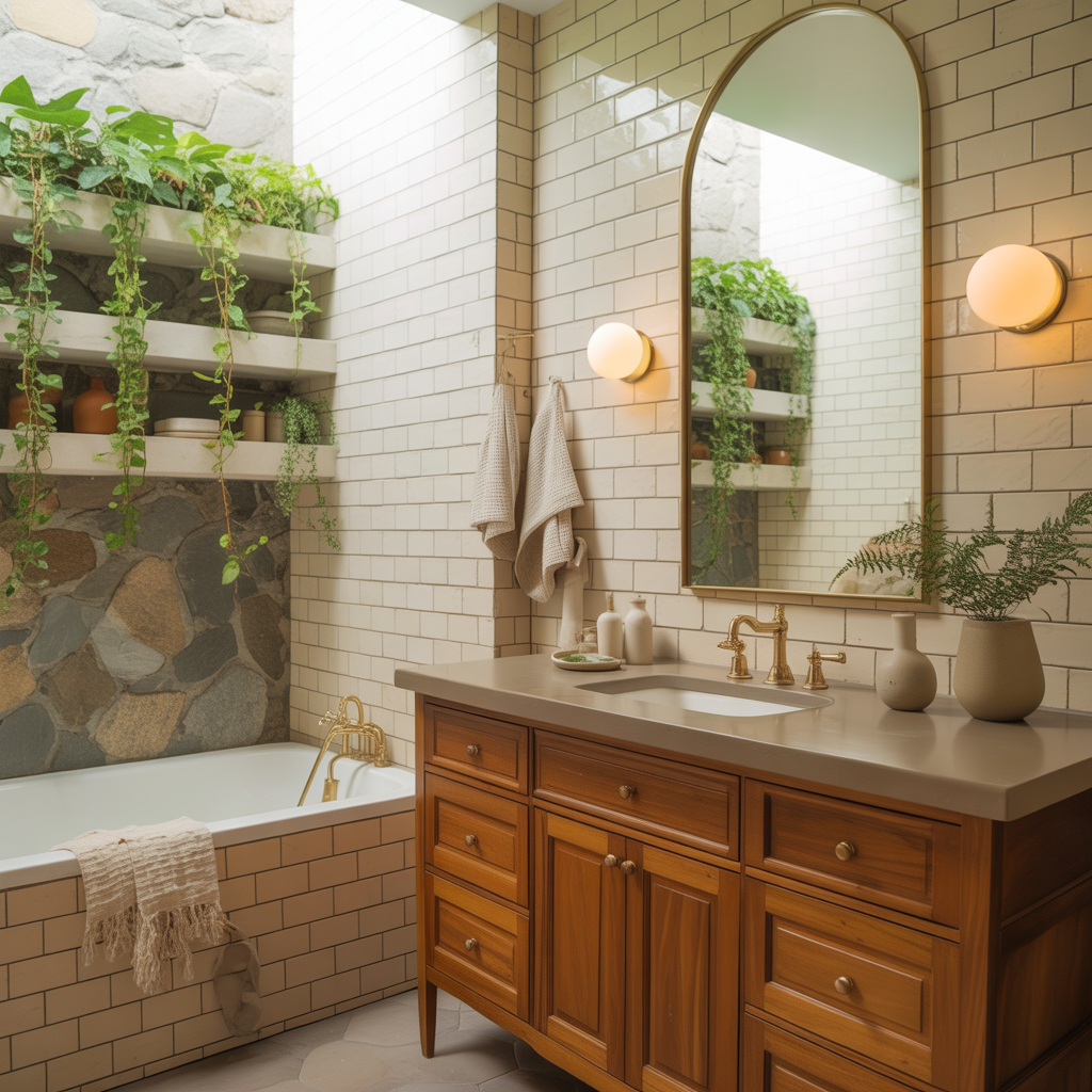 Warm Neutral Bathroom Ideas
