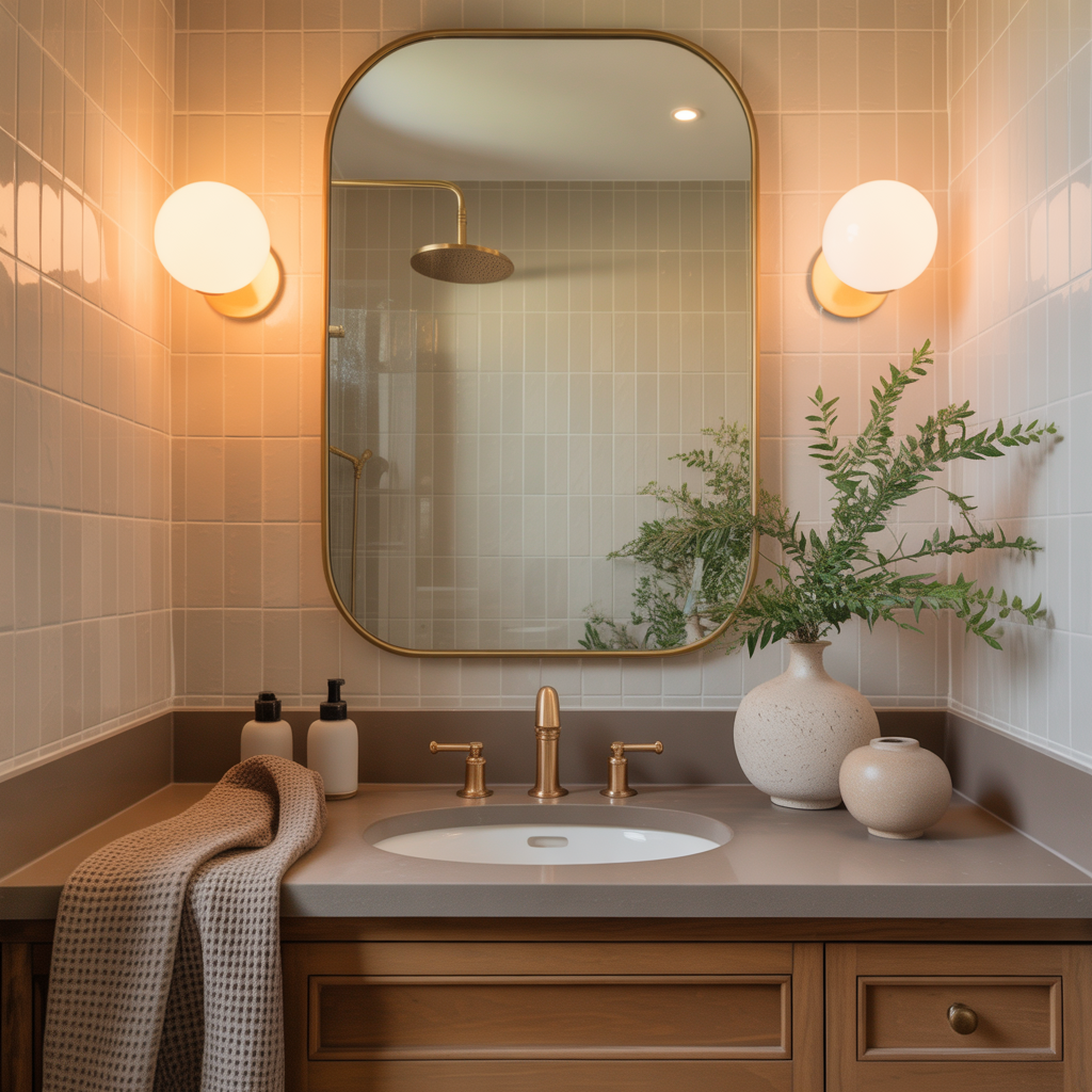 Warm Neutral Bathroom Ideas