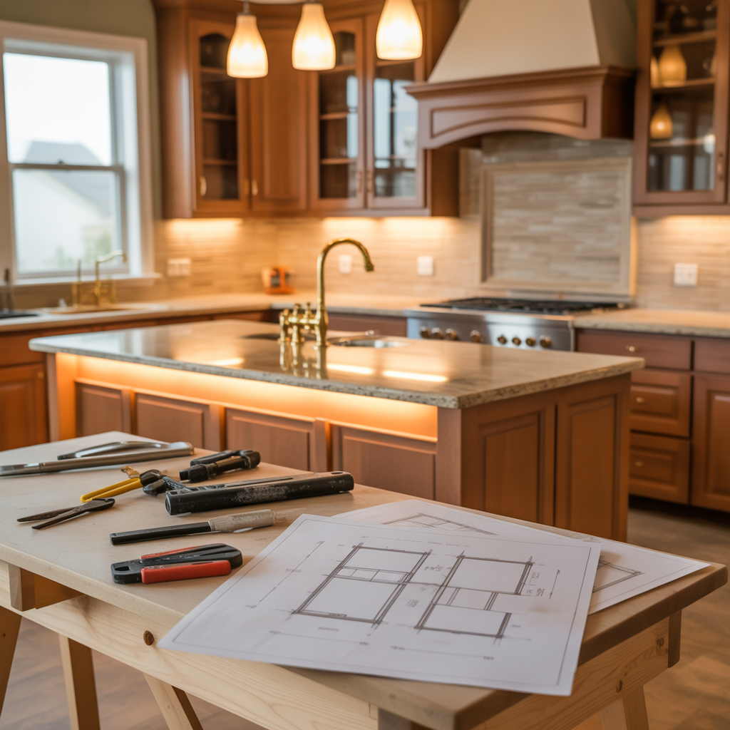 Warm Neutral Kitchen