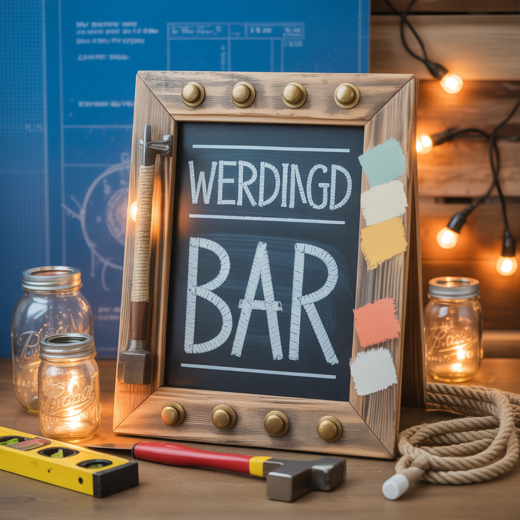 wedding bar sign inspiration