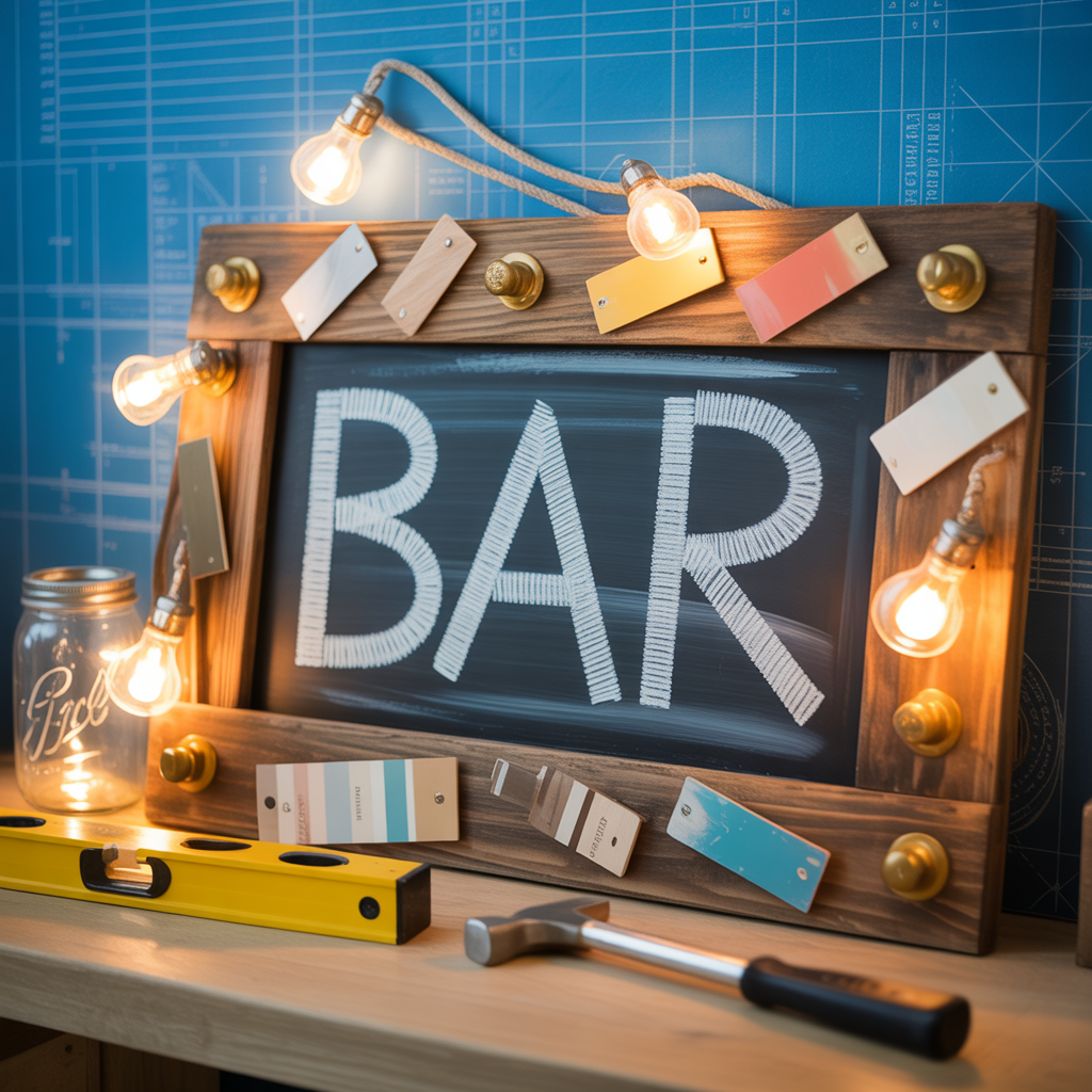 wedding bar sign inspiration
