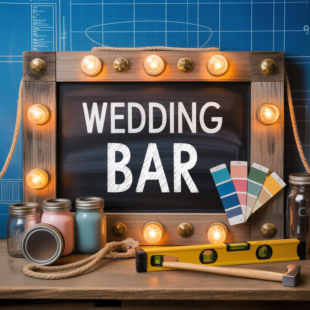 wedding bar sign inspiration