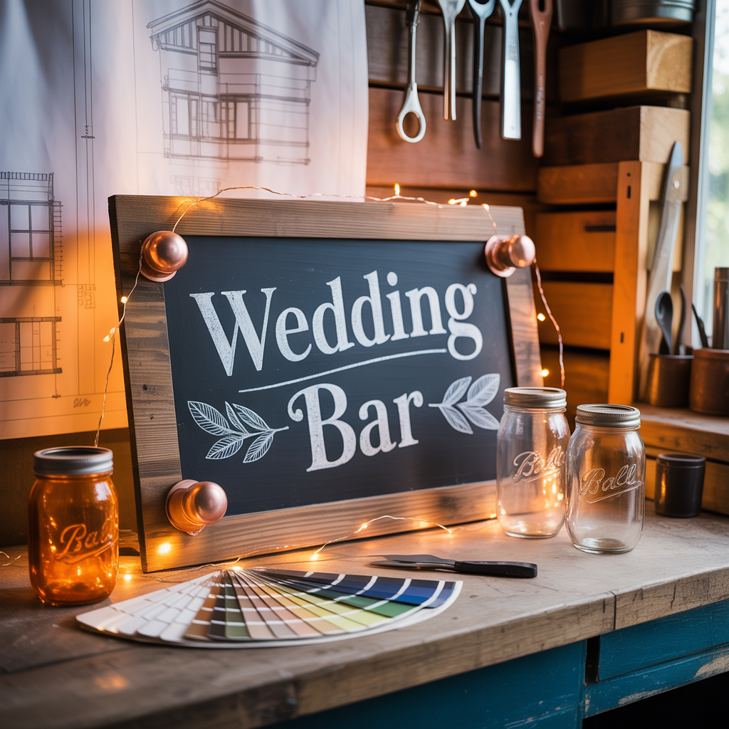 wedding bar sign inspiration