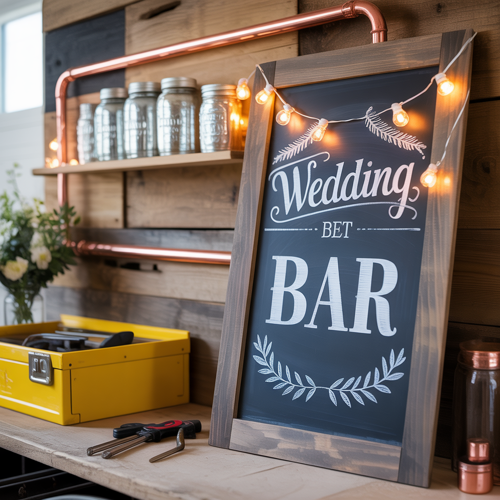 wedding bar sign inspiration