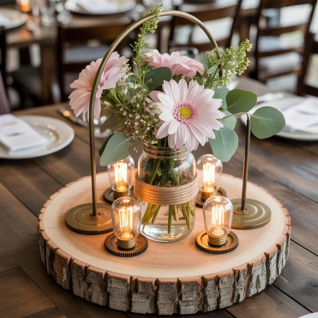 wedding centerpieces for round tables ideas
