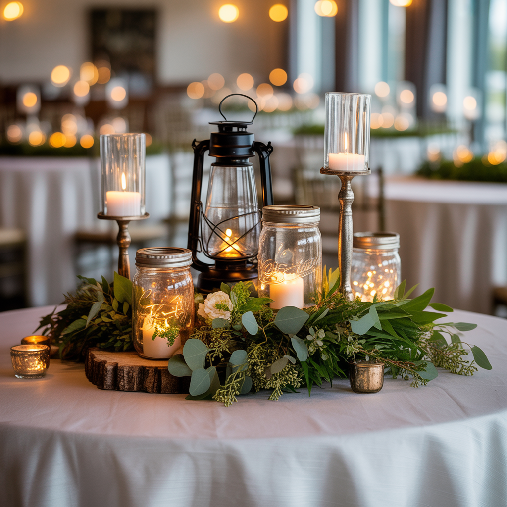 wedding centerpieces for round tables ideas