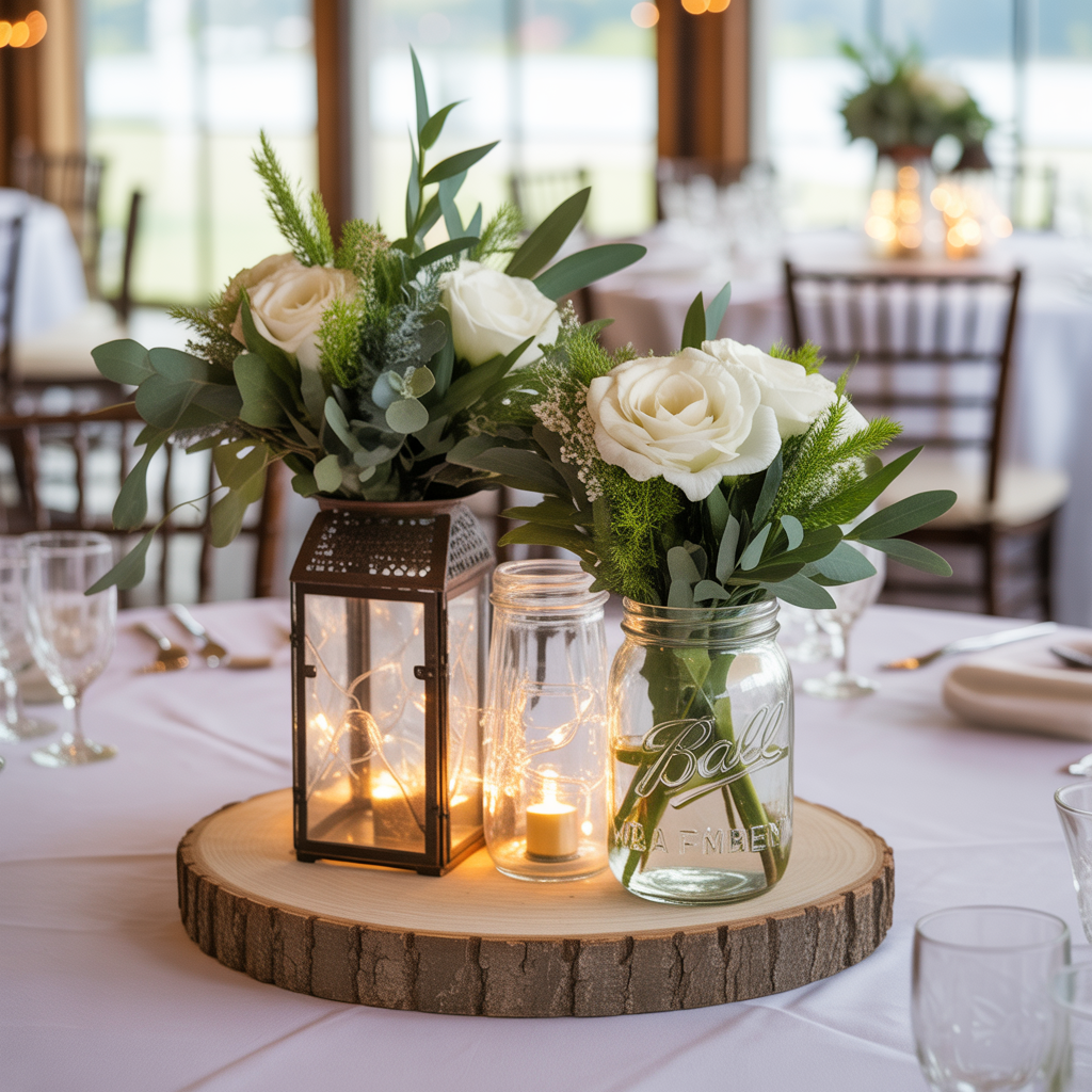 wedding centerpieces for round tables ideas