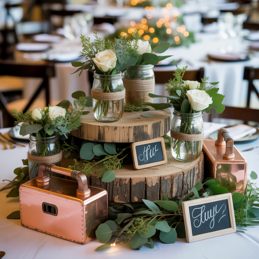 wedding centerpieces for round tables ideas