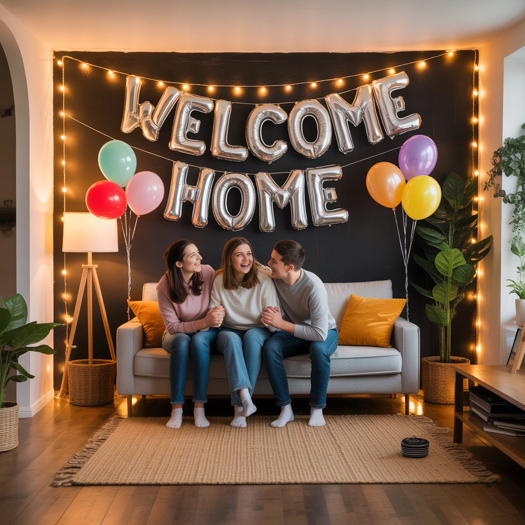 welcome home surprise ideas