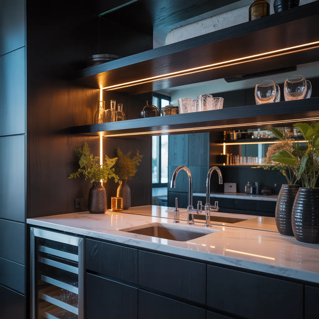 wet bar ideas modern style