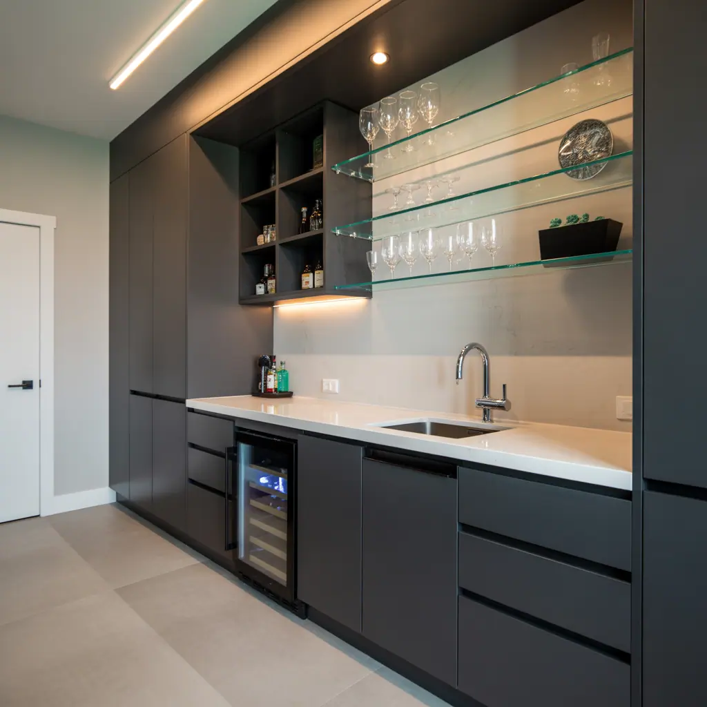 wet bar ideas modern style