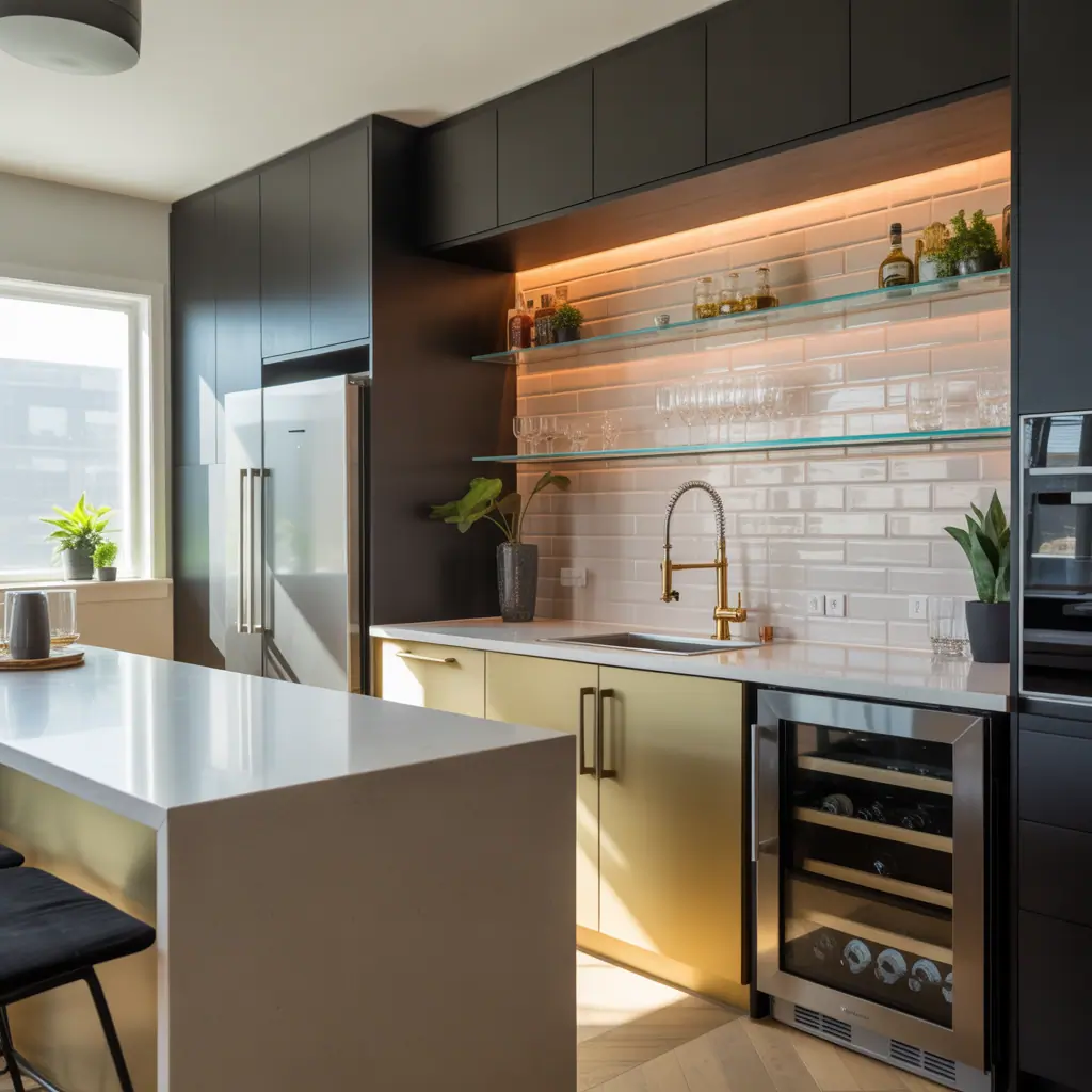 wet bar ideas modern style