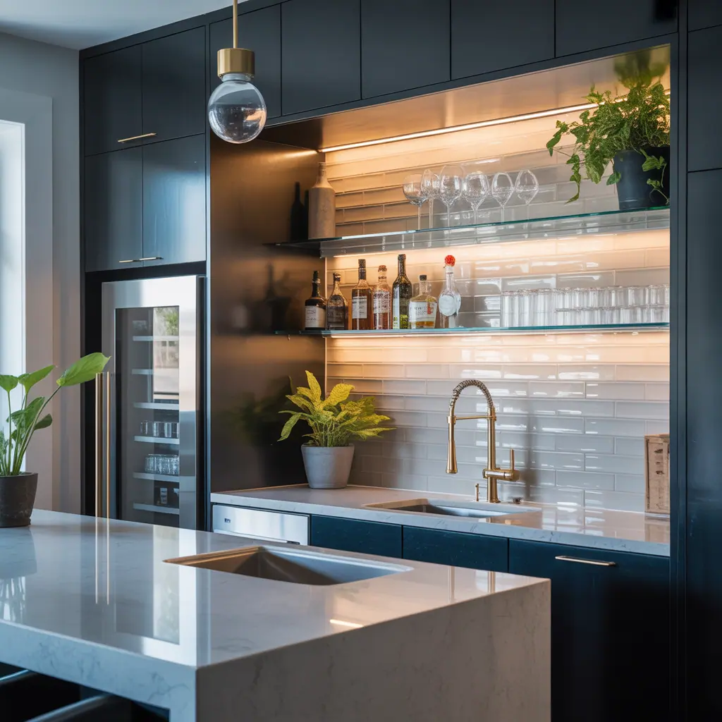 wet bar ideas modern style