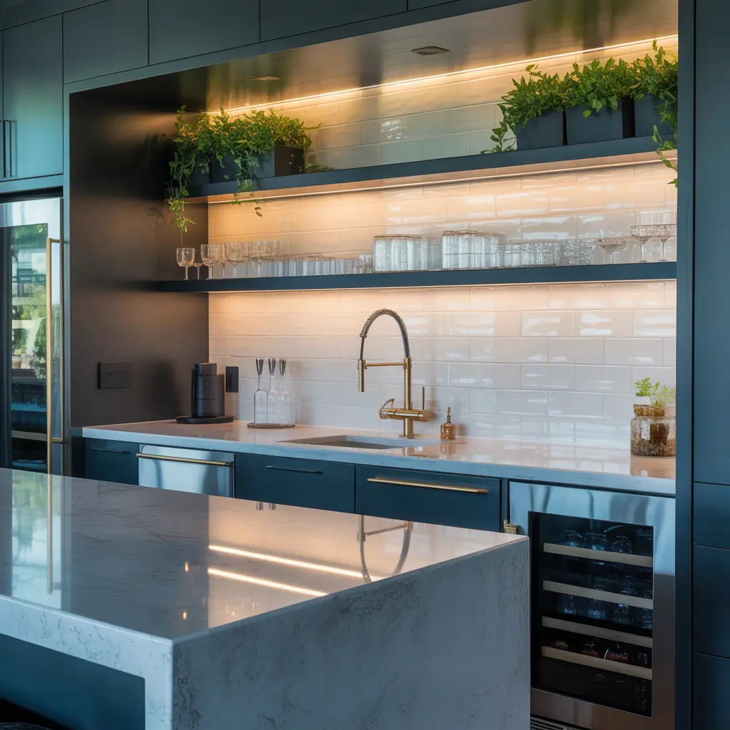 wet bar ideas modern style