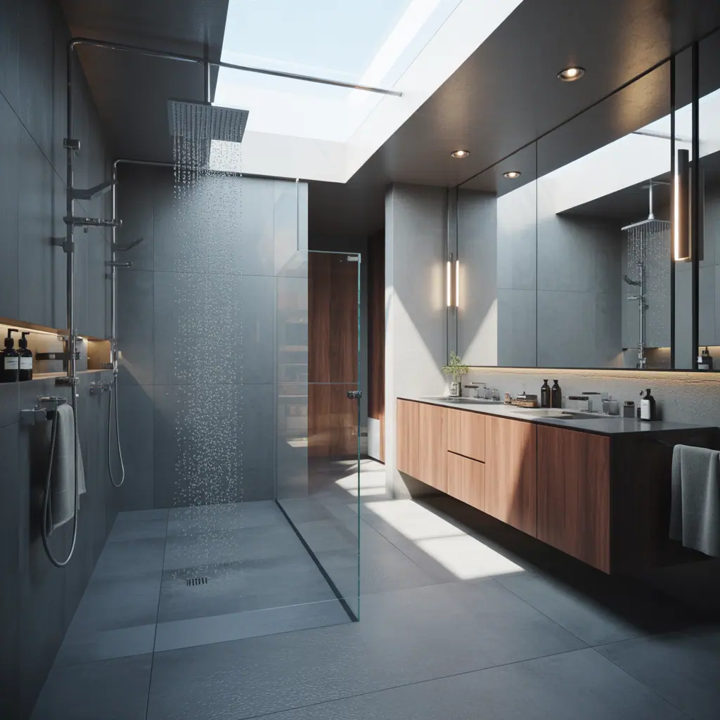 wet room bathroom remodel