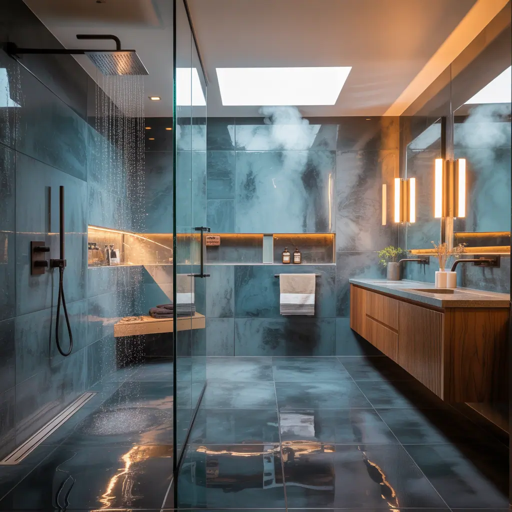 wet room bathroom remodel