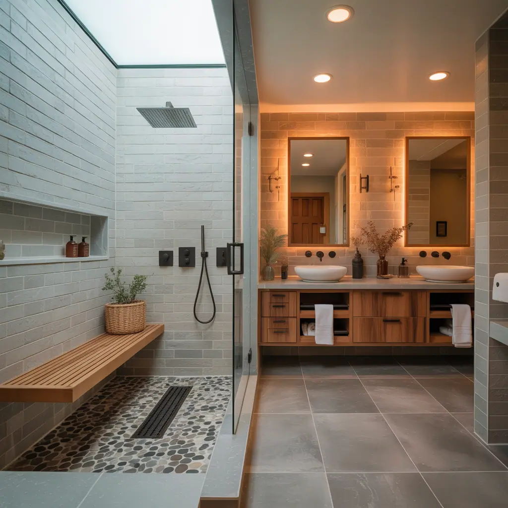 wet room bathroom remodel