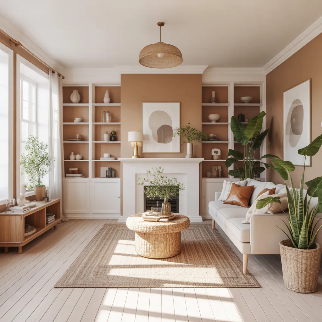 white wood floors living room ideas