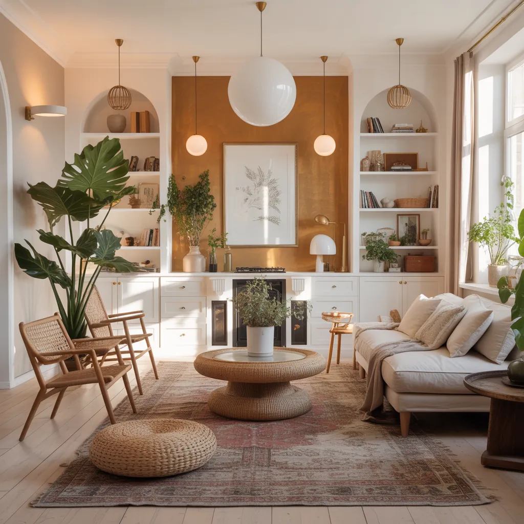 white wood floors living room ideas