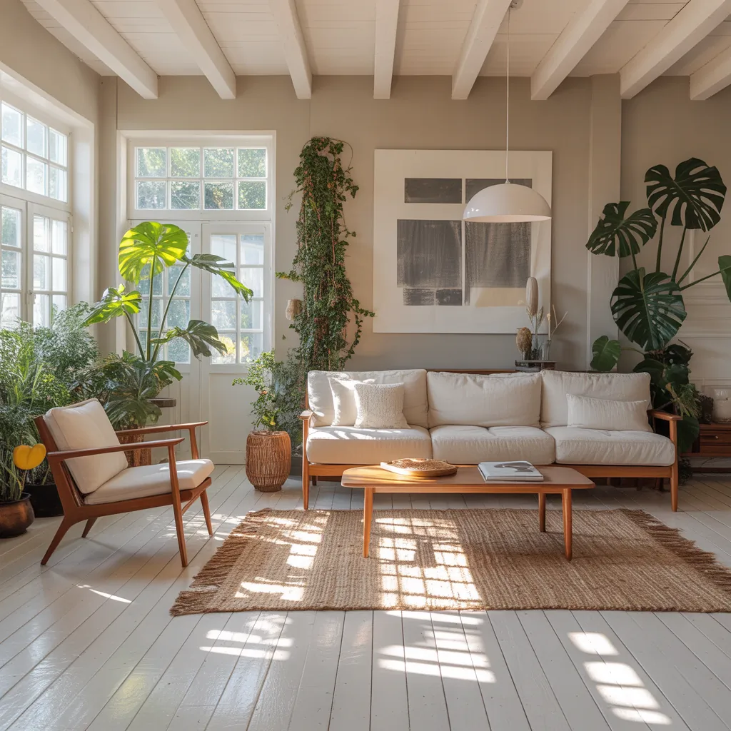 white wood floors living room ideas
