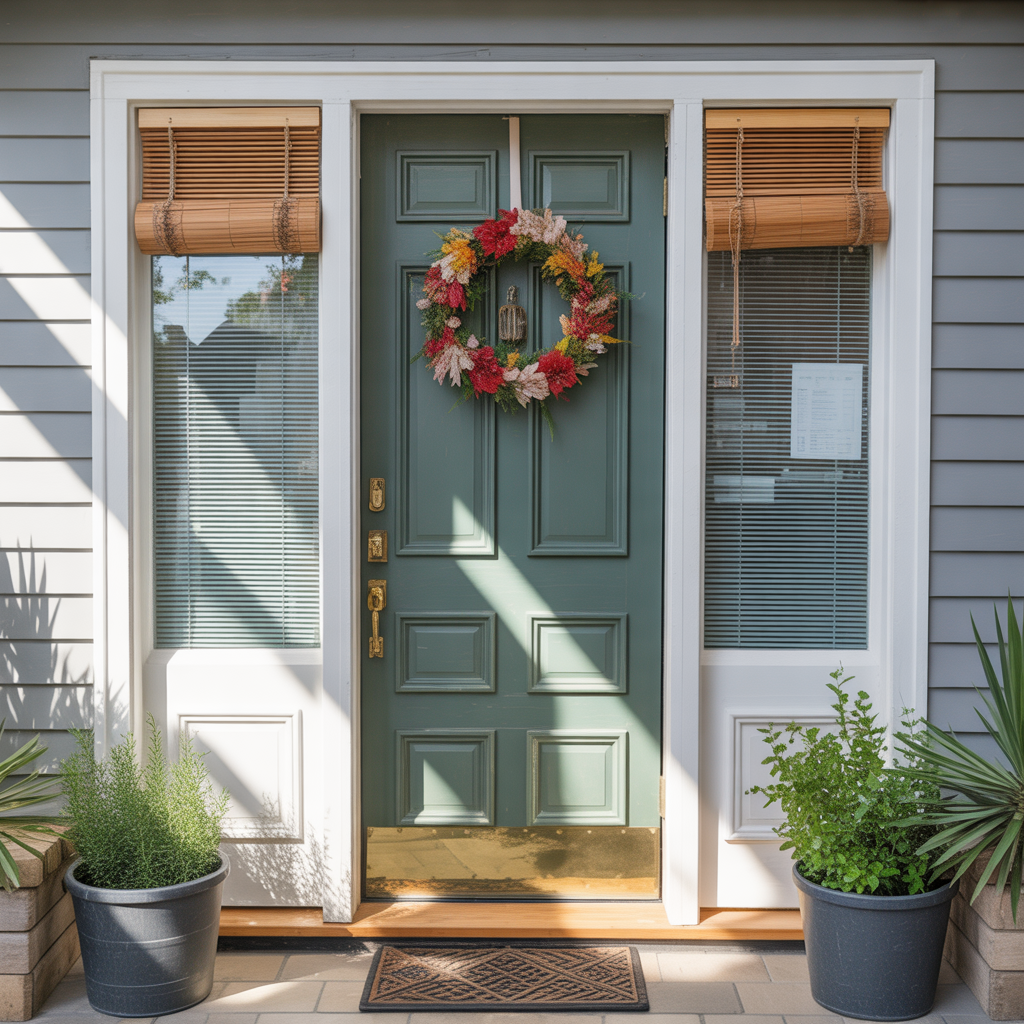 window covering ideas for front door