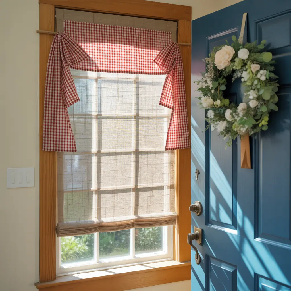 window covering ideas for front door