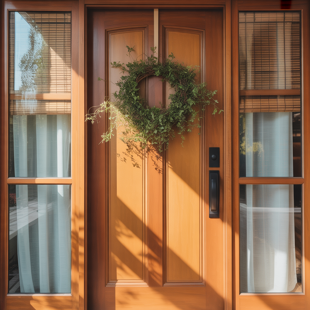 window covering ideas for front door