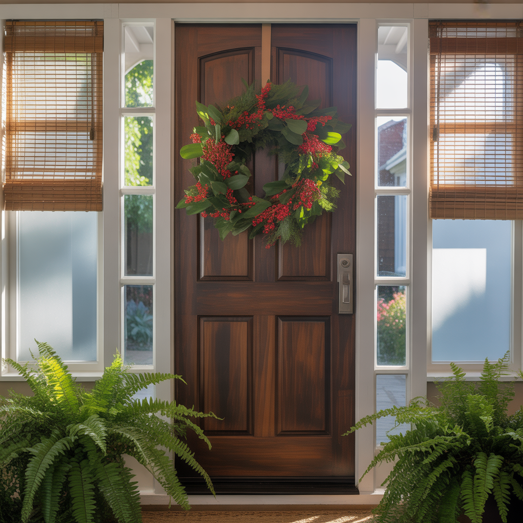 window covering ideas for front door