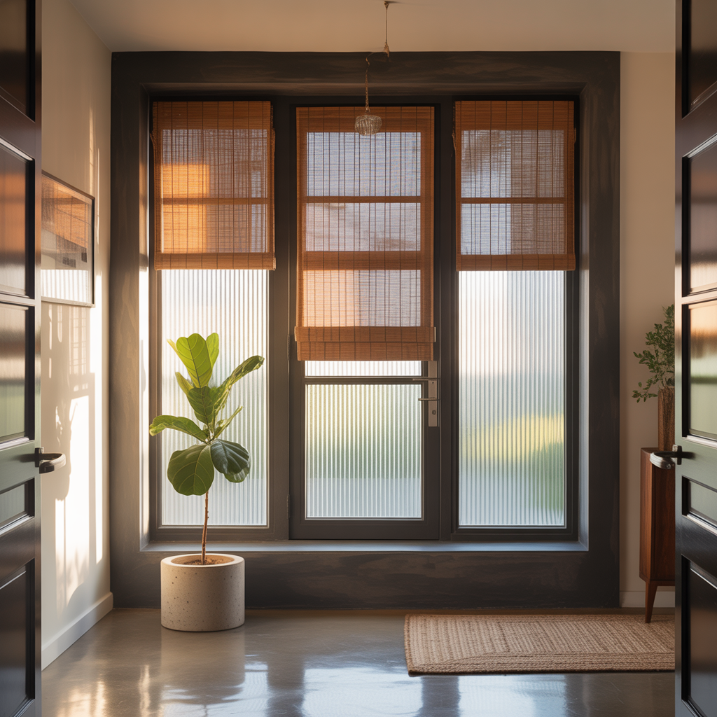window covering ideas for front door