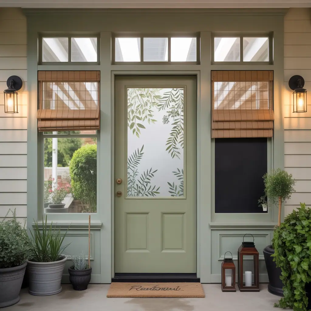 window covering ideas for front door